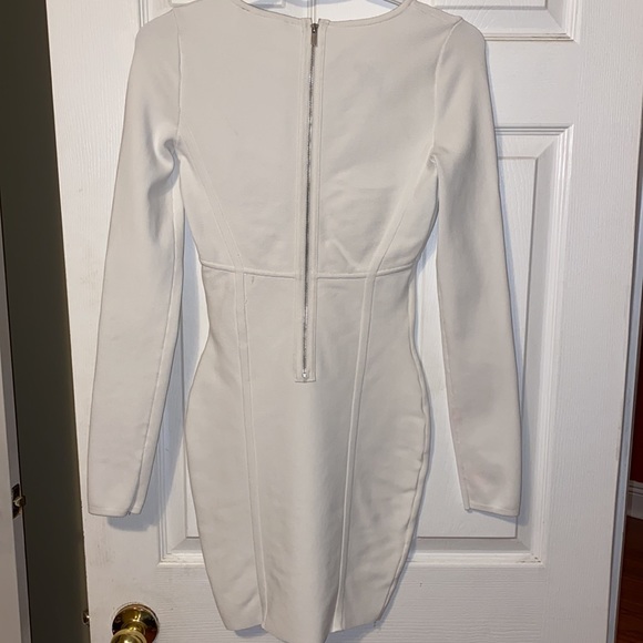 BCBG MaxAzria White bodycon dress, size small - Picture 2 of 6
